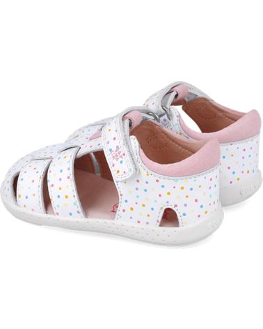 Sandali GARVALIN  per Bambina SANDALIAS RESPETUOSAS PARA CHICA 252329 BAREFOOT SOFT  BLANCOB050