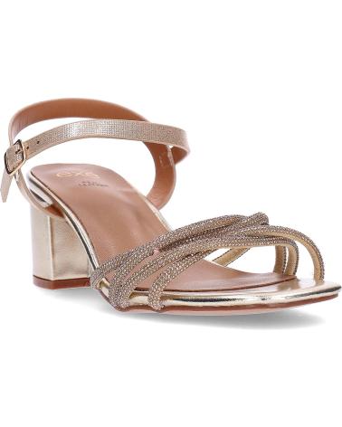 Sandalen EXE  für Damen SANDALIA CON TACON 2572-Y08  STRASSGOLD
