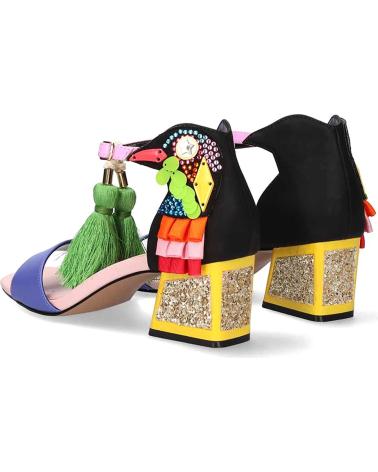 Sandálias EXE  de Mulher SANDALIAS LUISA210  BLACKPURPLE