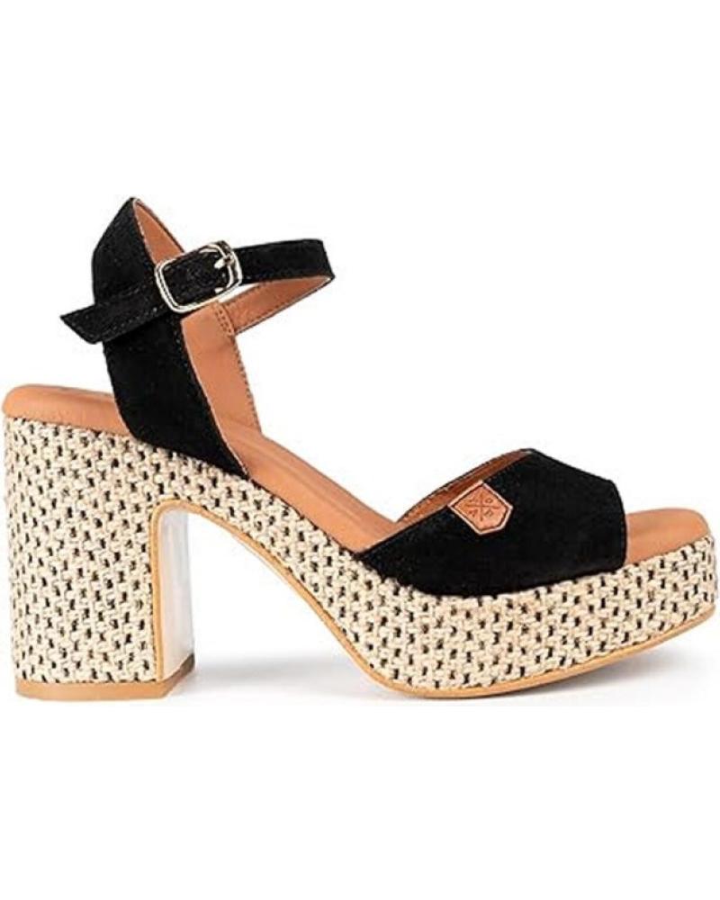 Sandálias POPA  de Mulher SANDALIAS DE TACON MUJER MARSELLA  NEGRO