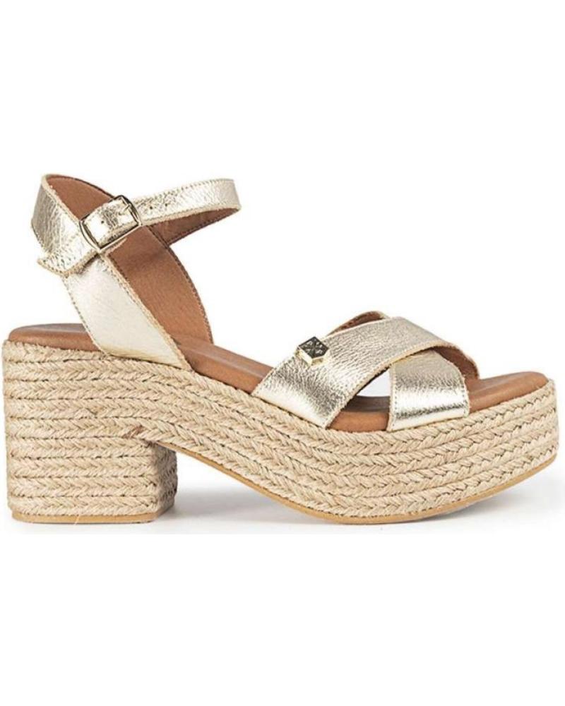 Sandalias POPA  de Mujer SANDALIAS DE TACON MUJER CLIFTON ORO  DORADO