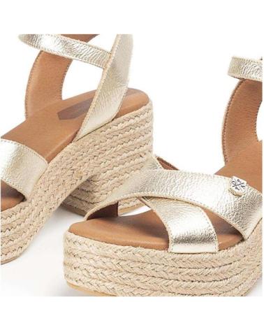 Sandalias POPA  de Mujer SANDALIAS DE TACON MUJER CLIFTON ORO  DORADO