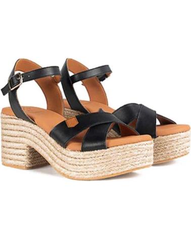 Sandalias POPA  de Mujer SANDALIAS DE TACON MUJER CLIFTON  NEGRO