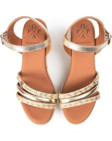 POPA ALBANY EN COLOR PARA MUJER ORO