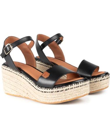 Sandalias POPA  de Mujer CUNAS MUJER TOFARI  NEGRO