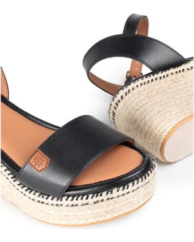 Sandalias POPA  de Mujer CUNAS MUJER TOFARI  NEGRO