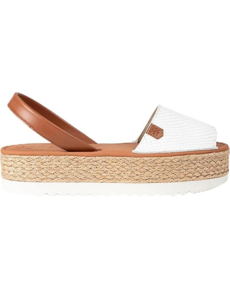 Sandalen POPA  für Damen SAONA SNAKE  BLANCO