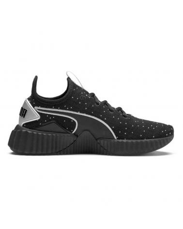 Sportschuhe PUMA  für Damen DEFY SPECKLE  BLACK-SILVER