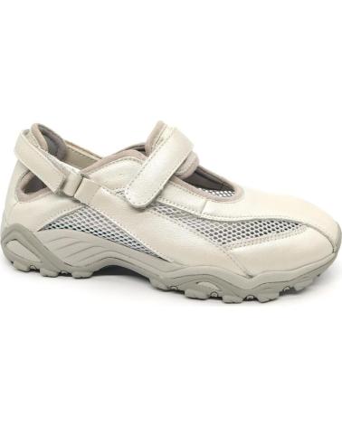 Sapatilhas G COMFORT  de Mulher MERCEDITAS 81023 BEIGE PERLA  METáLICO