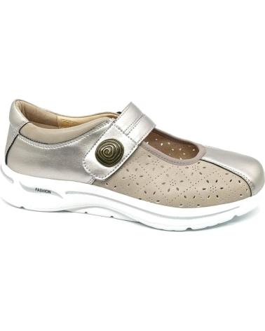 Bailarinas G COMFORT  de Mujer MERCEDITAS S - 823 CHAMPAN  GOLD