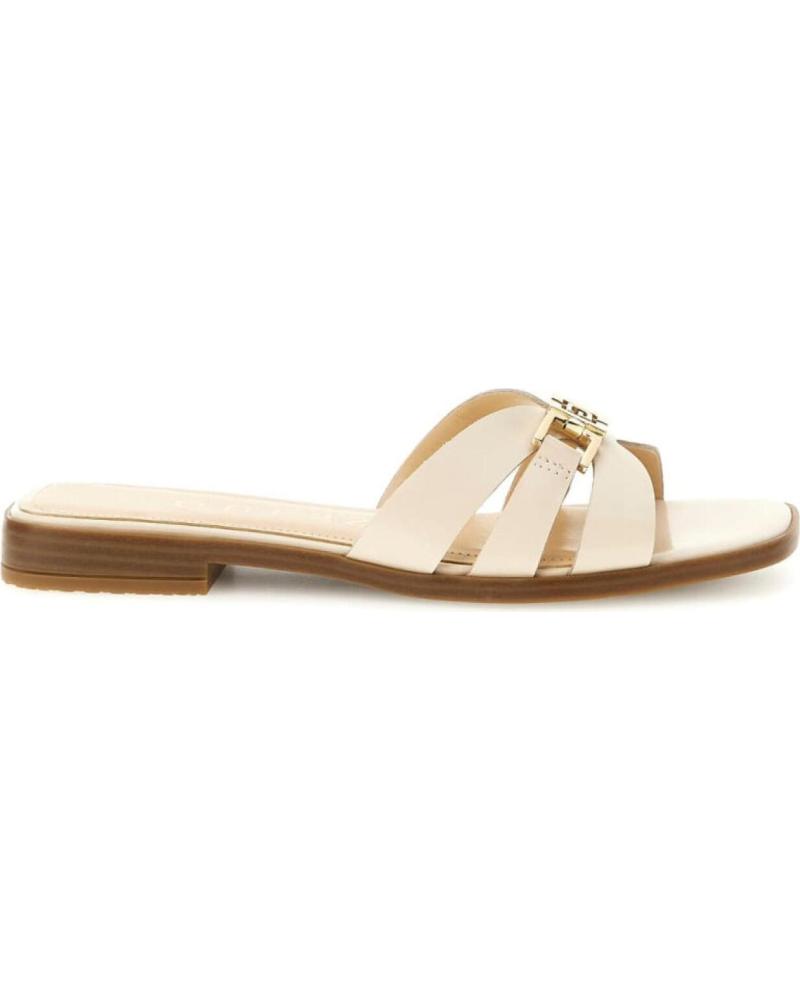 Sandales GUESS  pour Femme SANDALIA REALLA DE PIEL AUTENTICA  CREAM
