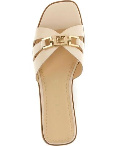 Sandales GUESS  pour Femme SANDALIA REALLA DE PIEL AUTENTICA  CREAM