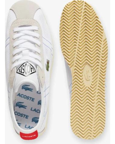 Scarpe sport LACOSTE  per Uomo ZAPATILLAS CLUB-LOW  BLANCO
