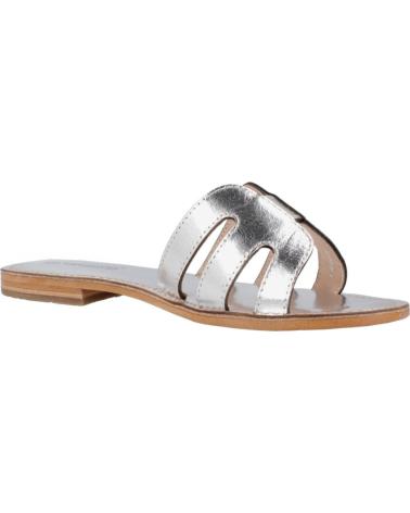 Sandales LES TROPEZIENNES  pour Femme SANDALIAS MUJER MODELO DAMIA COLOR PLATA  ARGENT