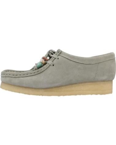 Schuhe CLARKS  für Damen MOCASINES MUJER MODELO WALLABEE COLOR VERDE  SAGE