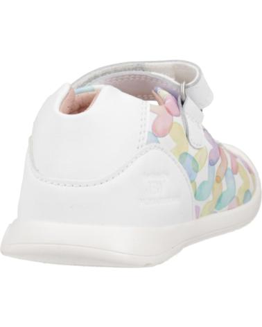 BIOMECANICS ZAPATOS NINA MODELO 252109B COLOR  BLANCO