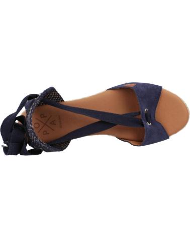 Sandalias POPA  de Mujer ALPARGATAS MUJER MODELO VALDES COLOR AZUL  MARINO