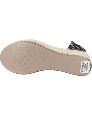 Sandalias POPA  de Mujer ALPARGATAS MUJER MODELO VALDES COLOR AZUL  MARINO