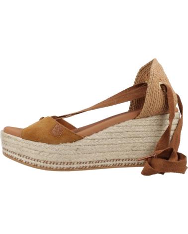 Sandalias POPA  de Mujer ALPARGATAS MUJER MODELO VALDES COLOR MARRON  CUERO