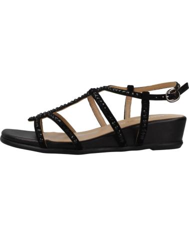 Sandalias ALMA EN PENA  de Mujer SANDALIA PEDRERIA  SUEDE BLACK
