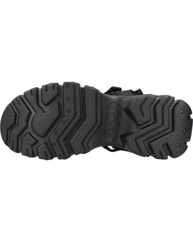 REPLAY RSA60007T JUYCE SPORTY SCHWARZE PLATEAU-SANDALE BLACK