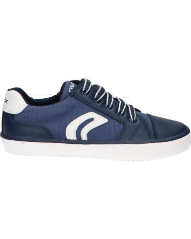 Sportif GEOX  pour Fille et Garçon J155CD 010FE J GISLI  C4M1Z DK BLUE-WHITE