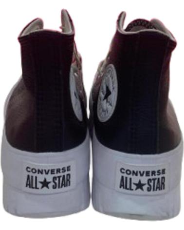 Woman Mid boots CONVERSE A03704C CHUCK TAYLOR ALL STAR LUGGED 2 0 LEATHER NEGRO