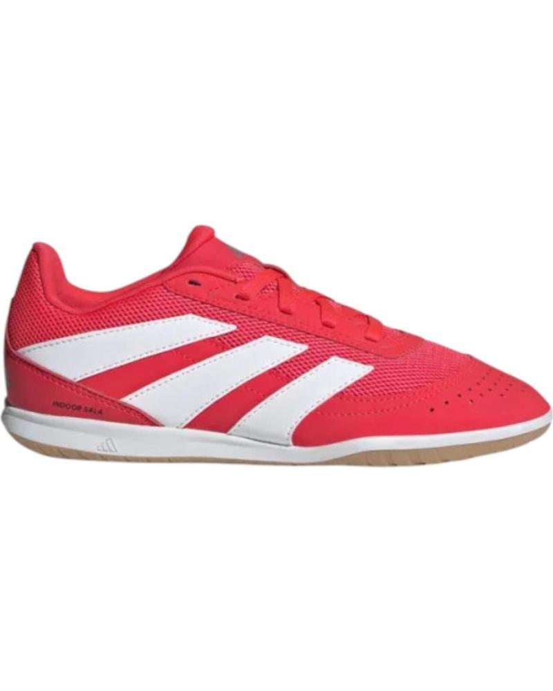 ADIDAS PREDATOR CLUB IN SALA CORAL FLUOR-BLANCO-NEGRO PARA NINO - 3 CORAL FLU-BLA