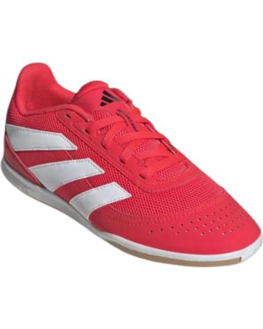 ADIDAS PREDATOR CLUB IN SALA CORAL FLUOR-BLANCO-NEGRO PARA NINO - 3 CORAL FLU-BLA