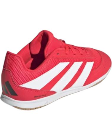 ADIDAS PREDATOR CLUB IN SALA CORAL FLUOR-BLANCO-NEGRO PARA NINO - 3 CORAL FLU-BLA