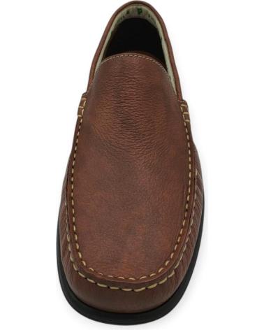 Zapatos PITILLOS  de Hombre MOCASIN PIEL  MARRN