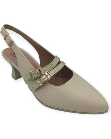 Bailarinas PITILLOS  per Donna ZAPATO PIEL SALON  BEIGE