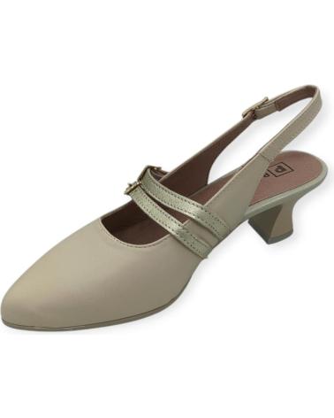 Bailarinas PITILLOS  per Donna ZAPATO PIEL SALON  BEIGE