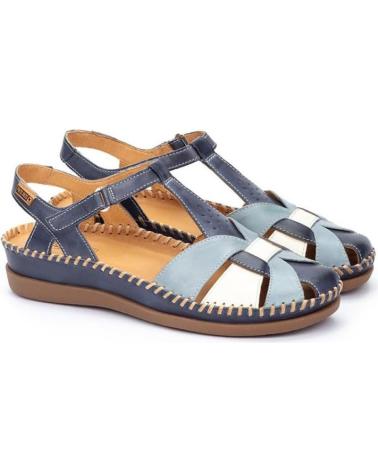 Sandali per Donna PIKOLINOS SANDALIAS PLANAS W8K-0847 MUJER AZUL