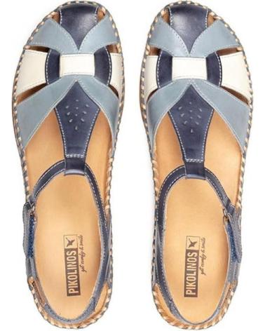 Sandali per Donna PIKOLINOS SANDALIAS PLANAS W8K-0847 MUJER AZUL