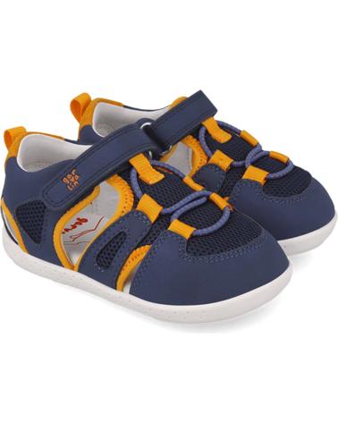 Sandali GARVALIN  per Bambino SANDALIA RESPETUOSA PARA CHICO 252336 SOFT REJILLA  AZULNARANJAA056