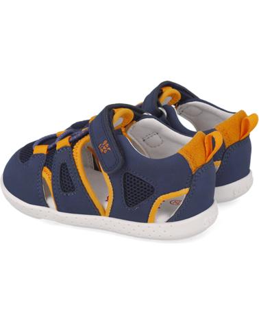 Sandali GARVALIN  per Bambino SANDALIA RESPETUOSA PARA CHICO 252336 SOFT REJILLA  AZULNARANJAA056