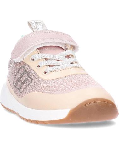 Deportivas de Niña MTNG BAREFOOT MUSTANG 49045 NINA NUDE BEIGE