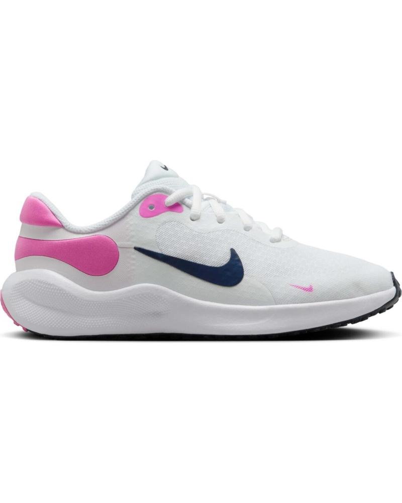 NIKE ZAPATILLA REVOLUTION 7 GS FB7689 103 BLANCO