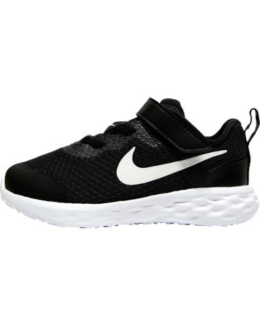 Sneaker für Mädchen und Junge NIKE ZAPATILLAS NEGRAS REVOLUTION 6 NN DD1094 NEGRO