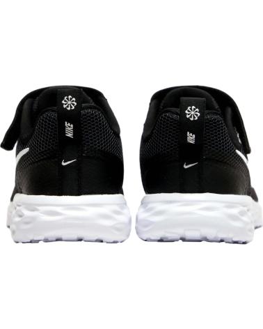 Sneaker für Mädchen und Junge NIKE ZAPATILLAS NEGRAS REVOLUTION 6 NN DD1094 NEGRO