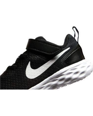 Sneaker für Mädchen und Junge NIKE ZAPATILLAS NEGRAS REVOLUTION 6 NN DD1094 NEGRO