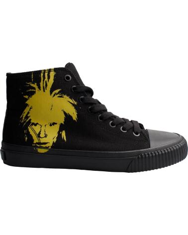 Scarpe sport CALVIN KLEIN  per Donna ZAPATILLAS URBANAS DE CORTE ALTO R4134 PARA HOMBRE  NEGRO-AMARILLO