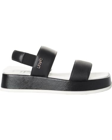 Sandalias LIU JO  de Mujer SANDALIAS DE PLATAFORMA BAJA 4A4723EX255 PARA MUJER  NEGRO