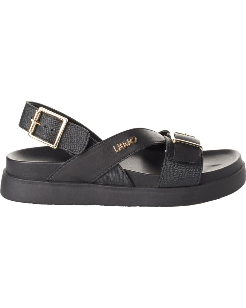 Sandalias de Mujer LIU JO SANDALIAS DE PLATAFORMA 4A4727EX256 PARA MUJER NEGRO