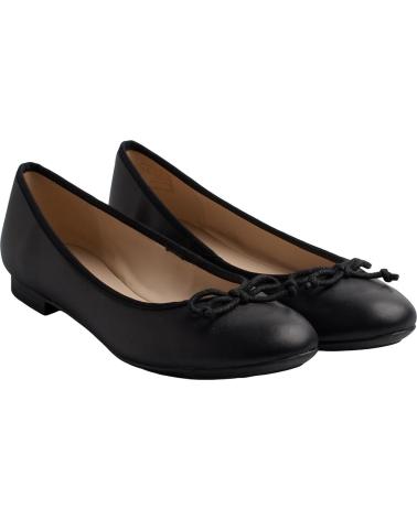 Sabrinas CLARKS  de Mulher BAILARINAS DE PIEL CAROUSEL-RIDE PARA MUJER  NEGRO