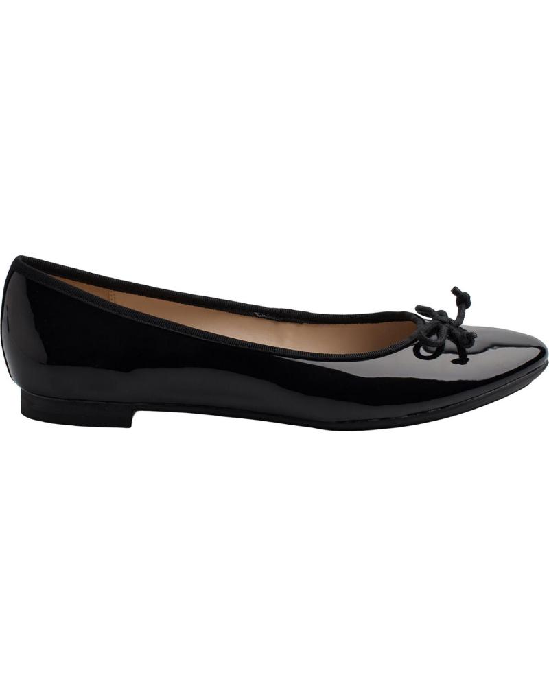 Sabrinas CLARKS  de Mulher BAILARINAS DE PIEL CAROUSEL-RIDE PARA MUJER  NEGRO BRILLANTE