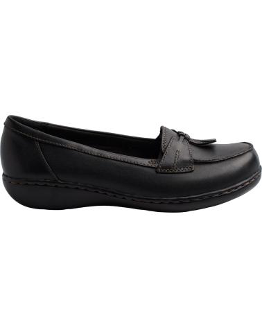 Halbschuhe CLARKS  für Damen MOCASINES DE PIEL ASHLAND-BUBBLE PARA MUJER  NEGRO