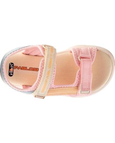 Sandales PABLOSKY  pour Fille SANDALIA VELCROS  ROSA