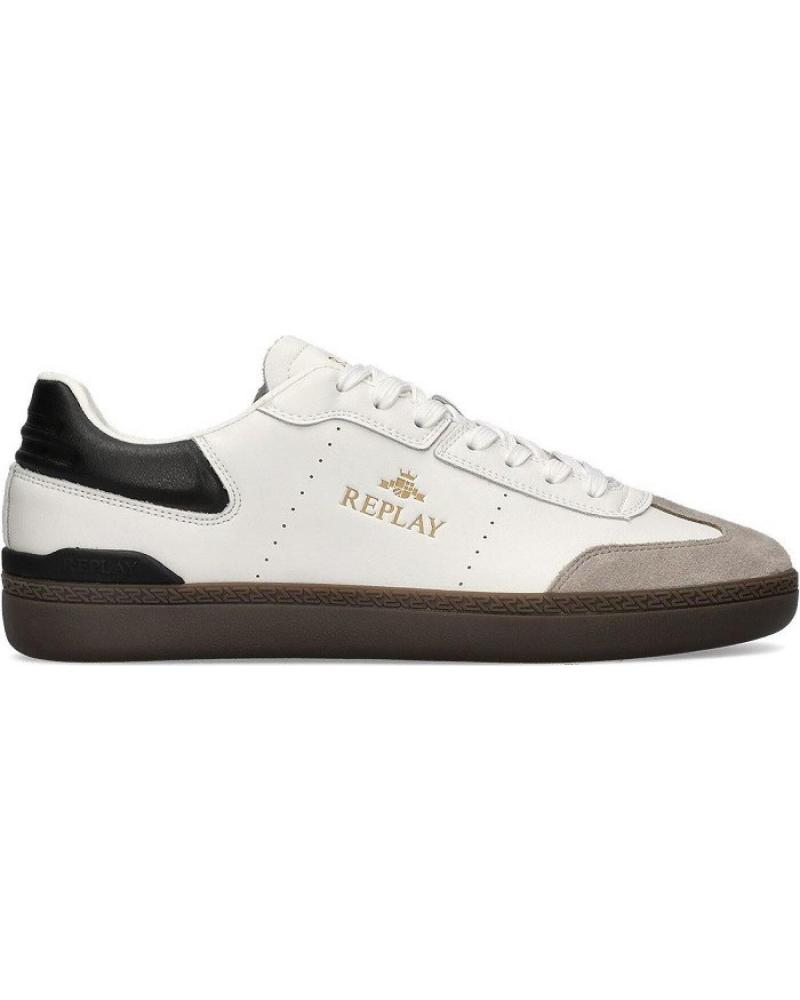 Sapatilhas REPLAY  de Homem PYPER DOUBLE RSD70002L  BLANCO